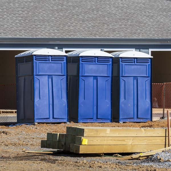 are there any restrictions on what items can be disposed of in the porta potties in Birch Run Michigan